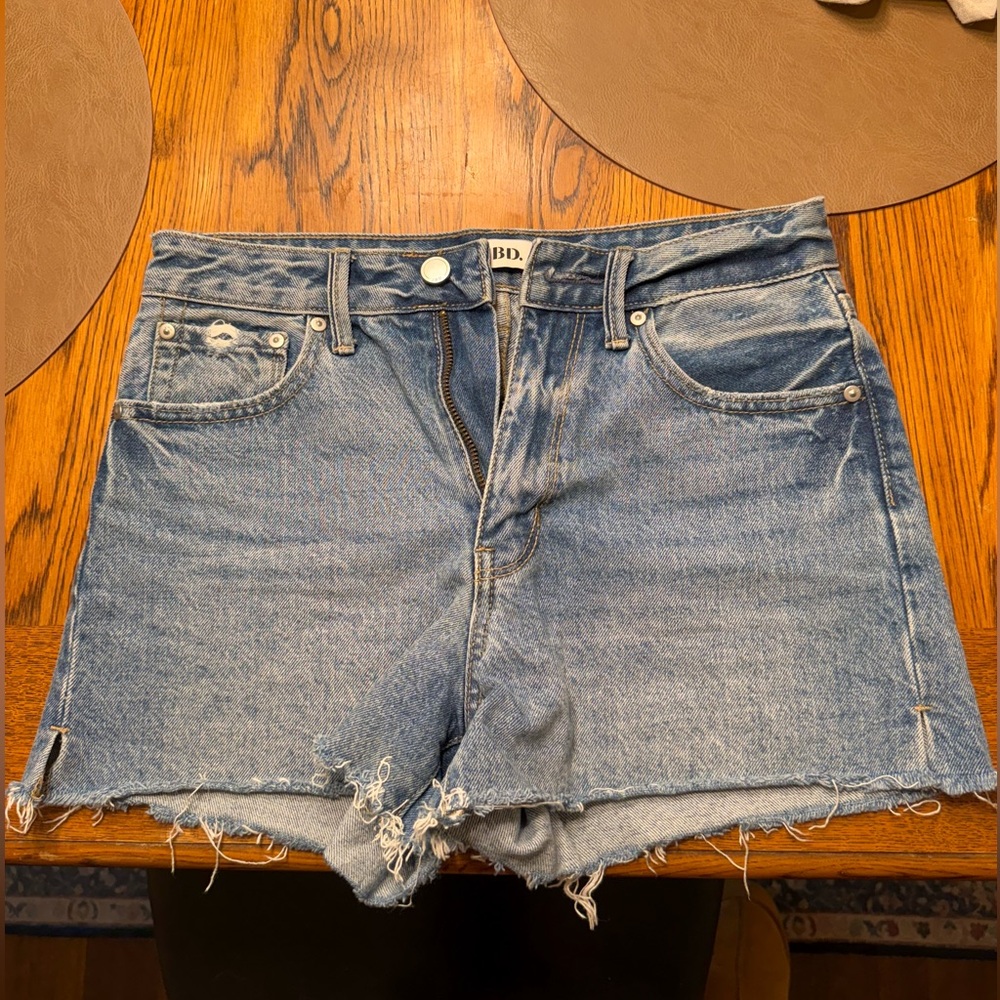 Just Black Denim jean shorts size XS. Excellent condition.